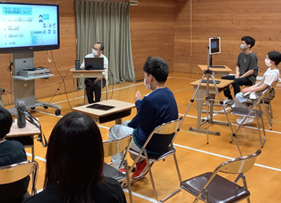 防犯教室写真①