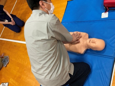 心肺蘇生写真①